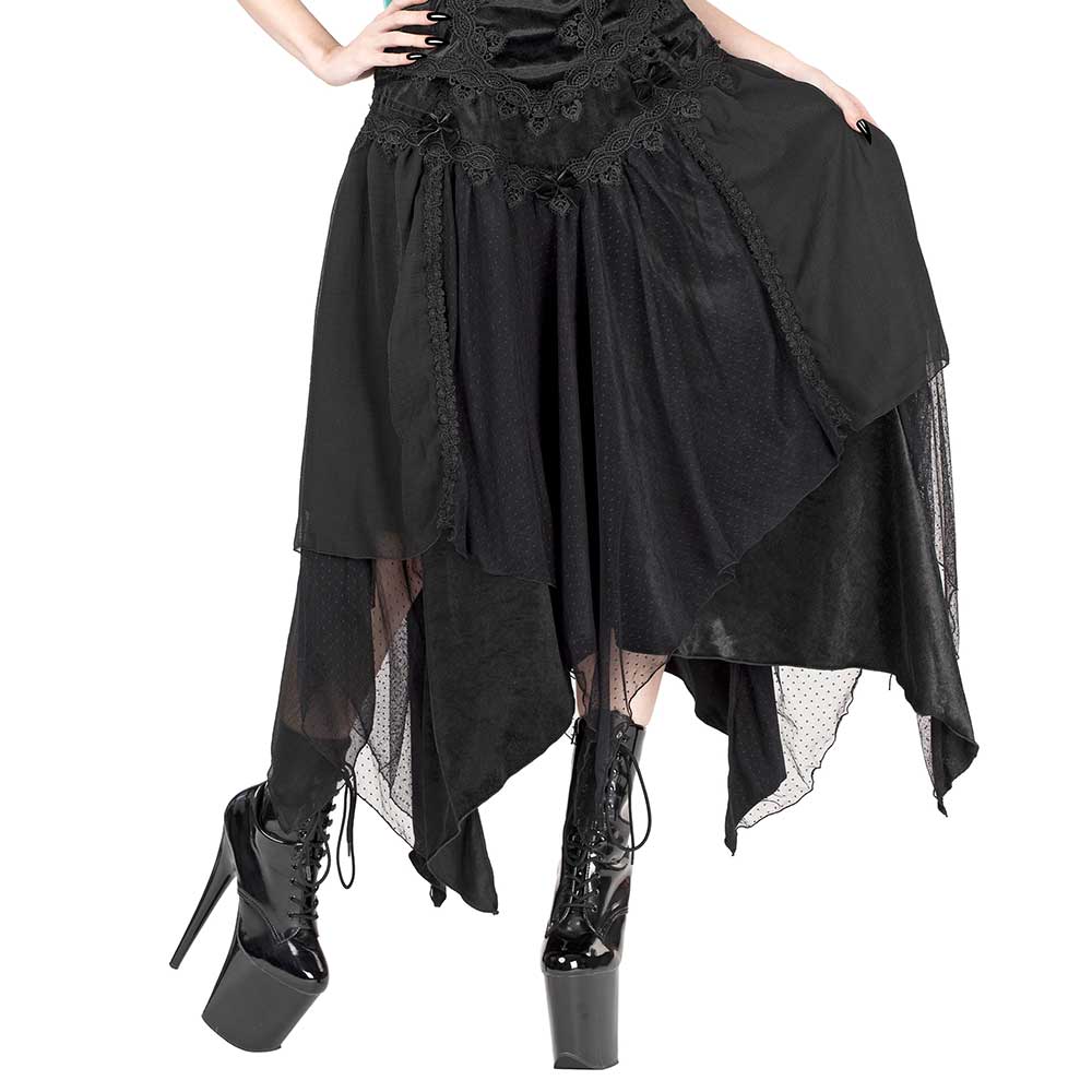 Sinister - 1178 Jupe - Noir